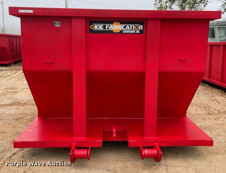 image for item NA9721 Okie Fabrication  roll-off container
