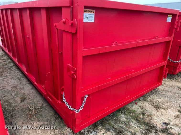 image for item NA9721 Okie Fabrication  roll-off container