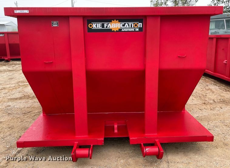 image for item NA9722 Okie Fabrication  roll-off container