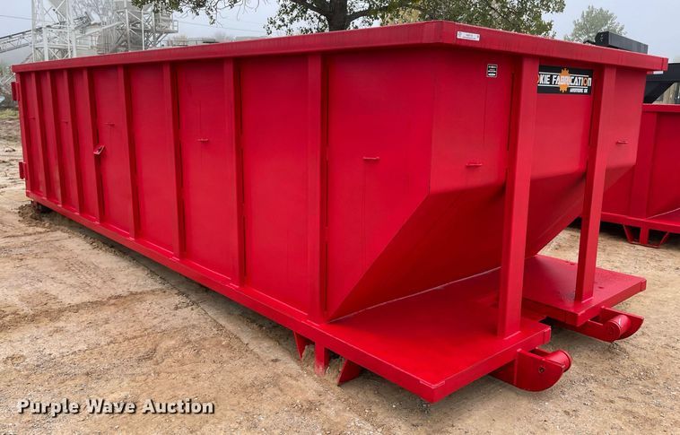 image for item NA9722 Okie Fabrication  roll-off container