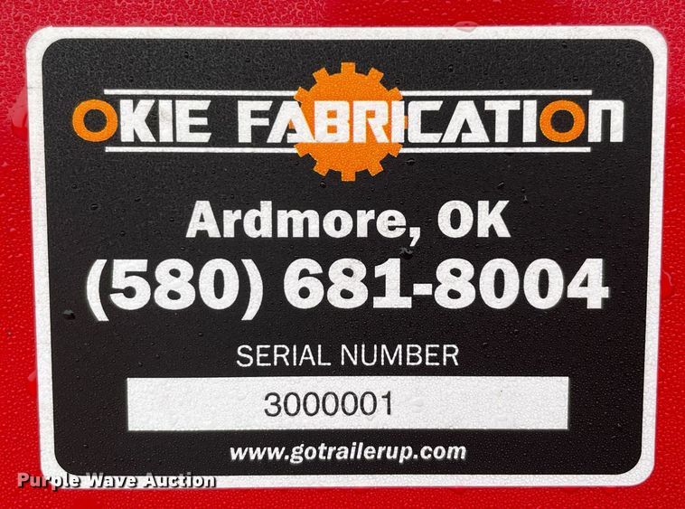 image for item NA9722 Okie Fabrication  roll-off container