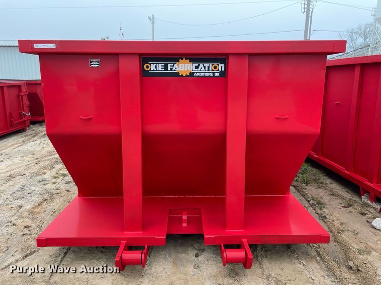 image for item NA9723 Okie Fabrication  roll-off container
