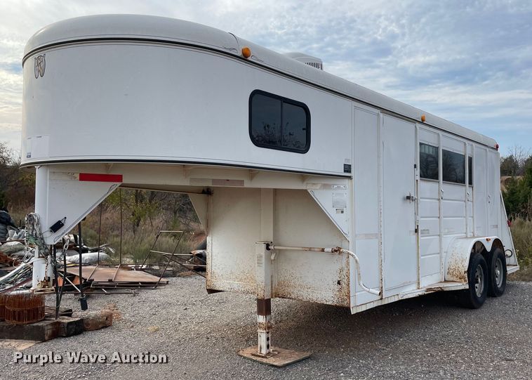image for item NA9724 2009 Wilson  livestock trailer