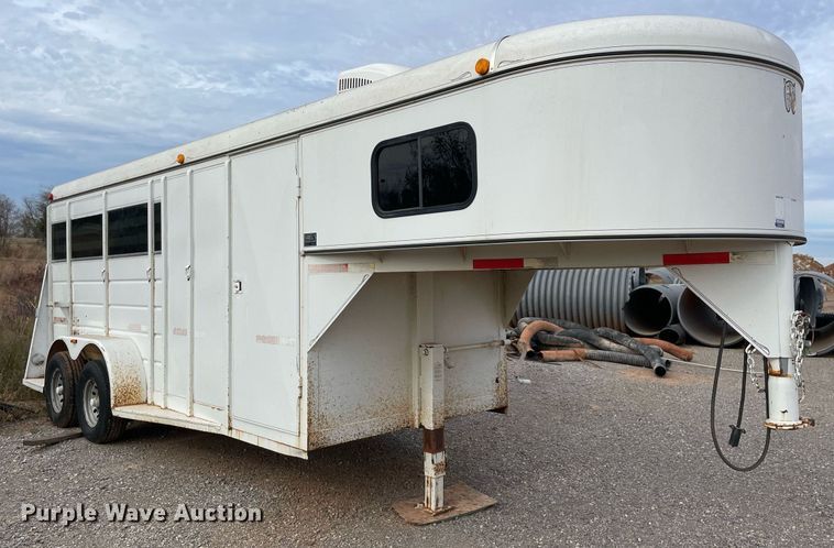 image for item NA9724 2009 Wilson  livestock trailer