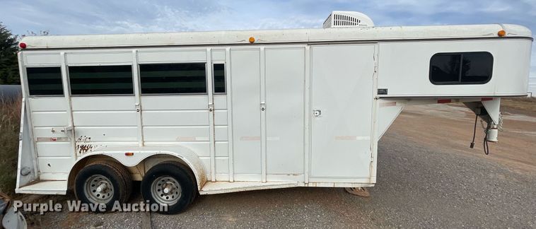 image for item NA9724 2009 Wilson  livestock trailer