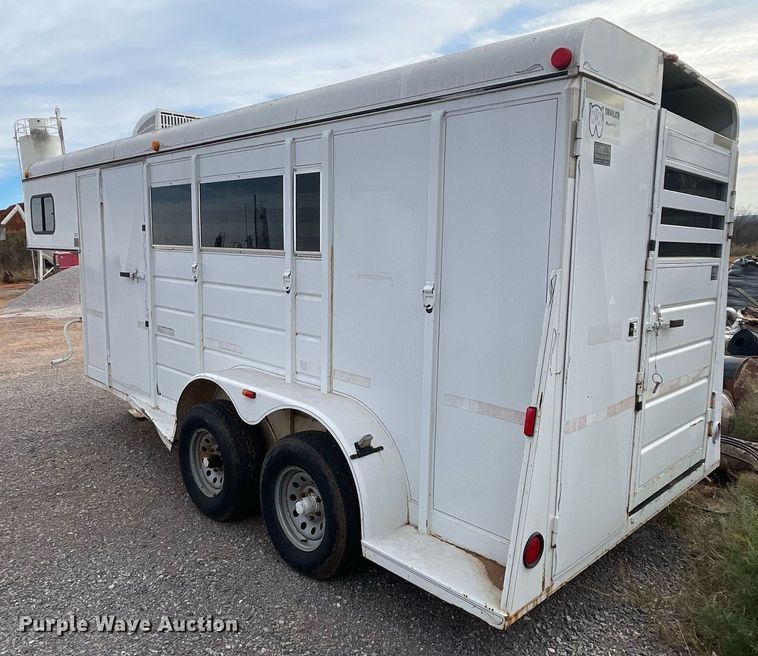 image for item NA9724 2009 Wilson  livestock trailer