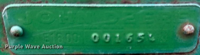 image for item NL9077 John Deere E1800  chisel