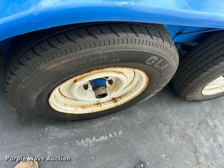 image for item NL9078 1995 Simpson Trailers  equipment trailer