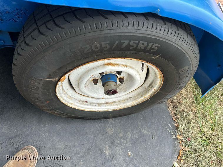 image for item NL9078 1995 Simpson Trailers  equipment trailer