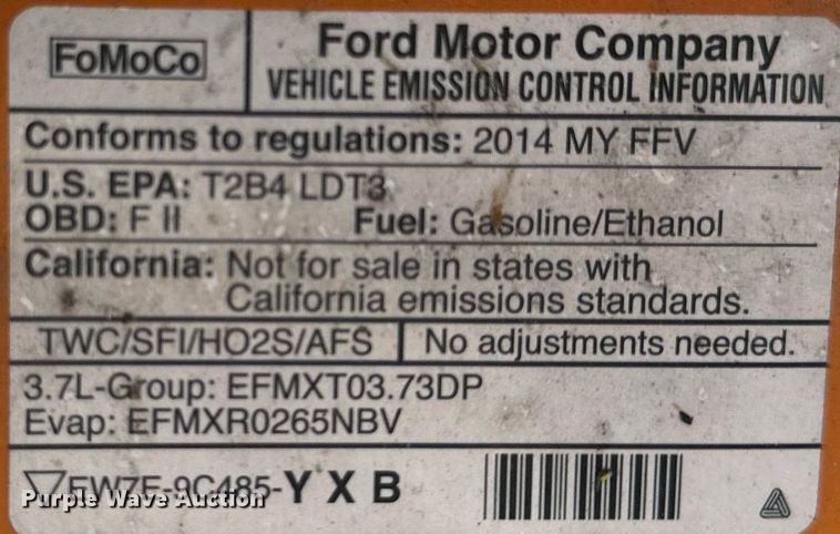 image for item NM9026 2014 Ford F150 XLT  SuperCab pickup truck