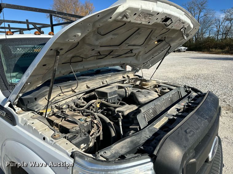 image for item NM9033 2011 Ford F350 Super Duty XL  utility bed pickup truck