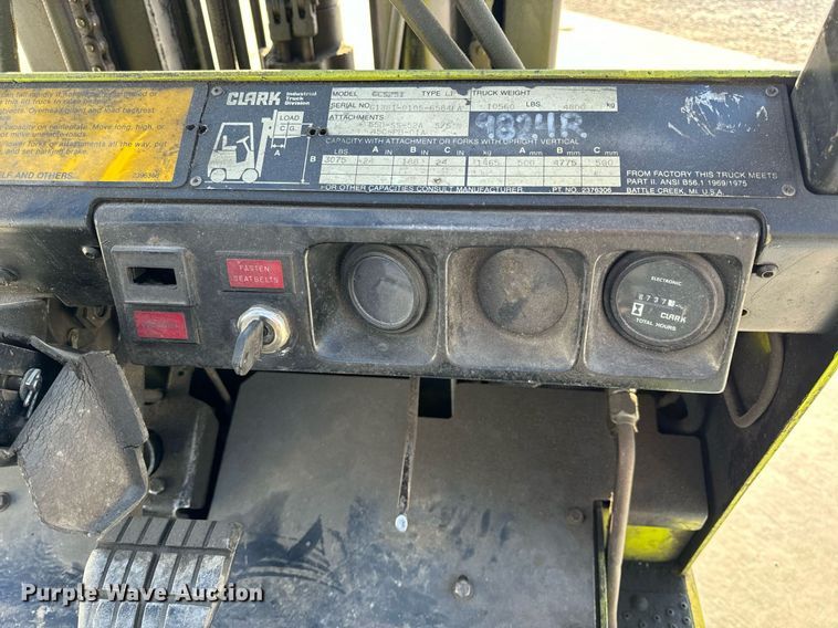 image for item NM9048 Clark GCS25I  forklift