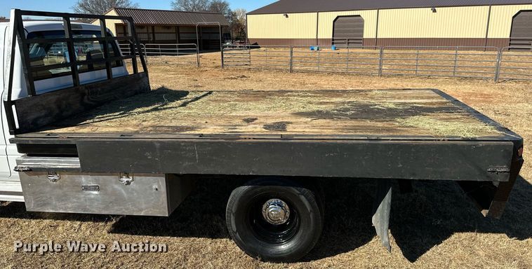 image for item NO9369 1998 Dodge Ram 3500  flatbed pickup truck