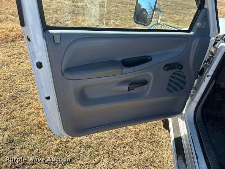 image for item NO9369 1998 Dodge Ram 3500  flatbed pickup truck