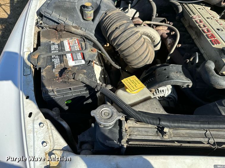 image for item NO9369 1998 Dodge Ram 3500  flatbed pickup truck