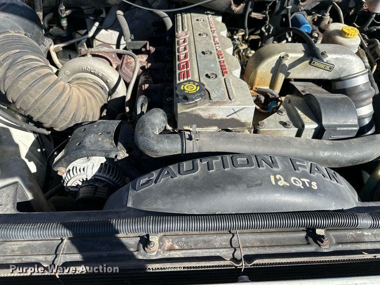 image for item NO9369 1998 Dodge Ram 3500  flatbed pickup truck