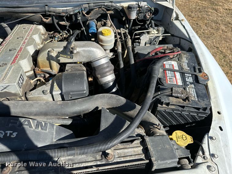 image for item NO9369 1998 Dodge Ram 3500  flatbed pickup truck