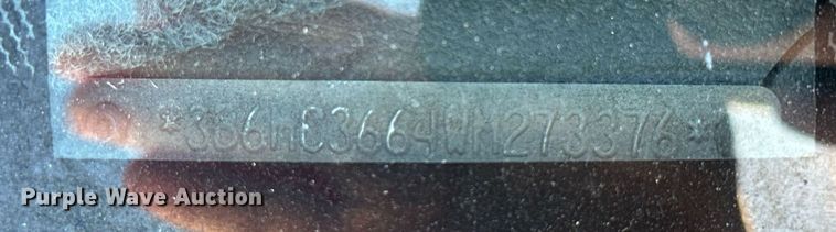 image for item NO9369 1998 Dodge Ram 3500  flatbed pickup truck