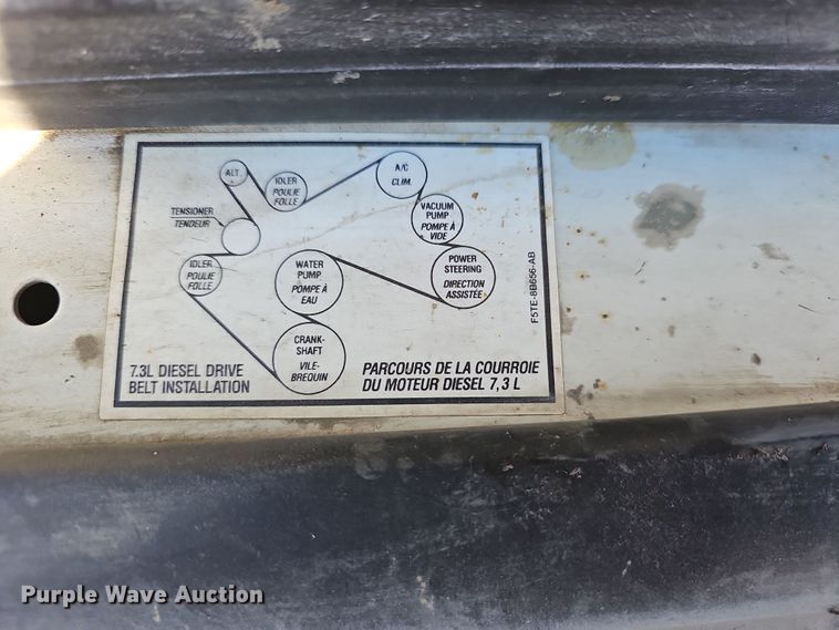 image for item NP9128 1997 Ford F450 Super Duty utility / service truck