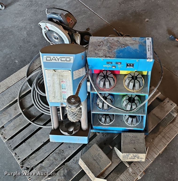 image for item NP9133 Dayco NP60 WB60  hydraulic hose crimper