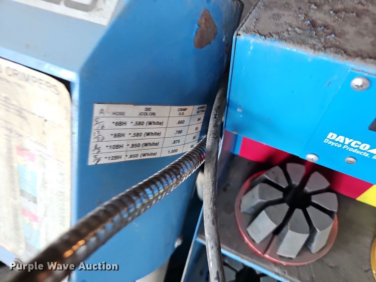 image for item NP9133 Dayco NP60 WB60  hydraulic hose crimper