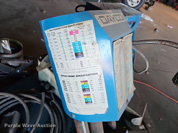 image for item NP9133 Dayco NP60 WB60  hydraulic hose crimper