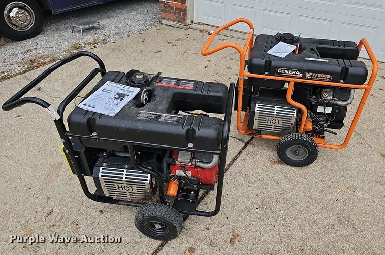 image for item NP9222 (2) Generac generators