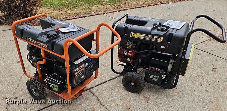 image for item NP9222 (2) Generac generators