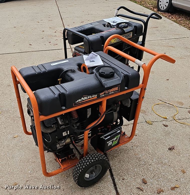 image for item NP9222 (2) Generac generators