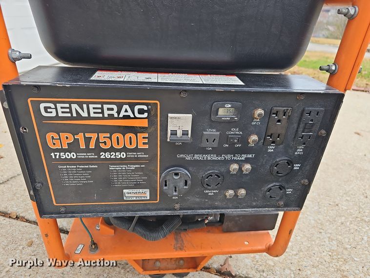 image for item NP9222 (2) Generac generators
