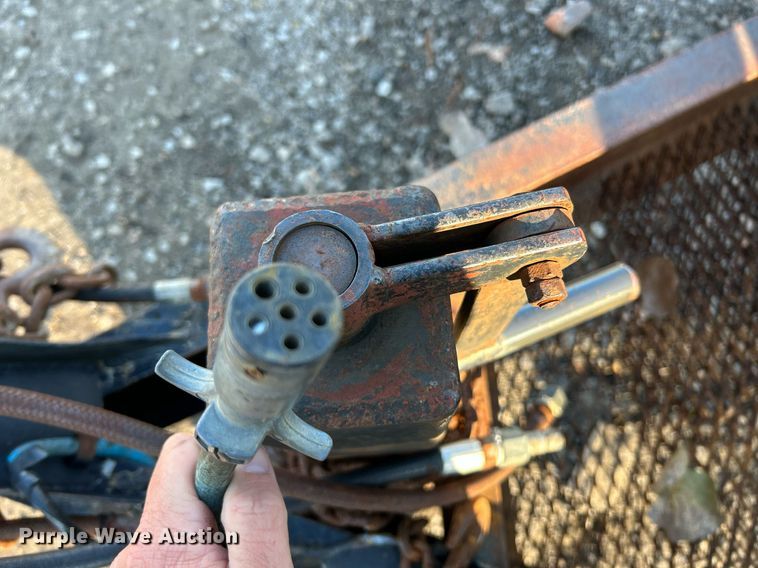 image for item NR9353 1966 Miller Tilt-Top  tilt deck equipment trailer