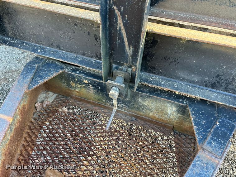 image for item NR9353 1966 Miller Tilt-Top  tilt deck equipment trailer