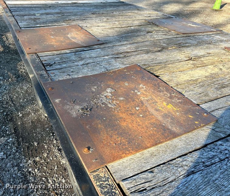 image for item NR9353 1966 Miller Tilt-Top  tilt deck equipment trailer