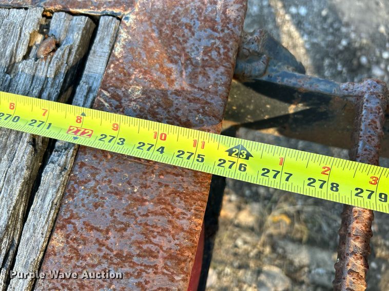 image for item NR9353 1966 Miller Tilt-Top  tilt deck equipment trailer