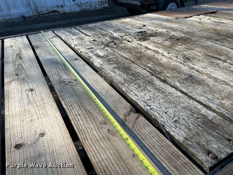 image for item NR9353 1966 Miller Tilt-Top  tilt deck equipment trailer