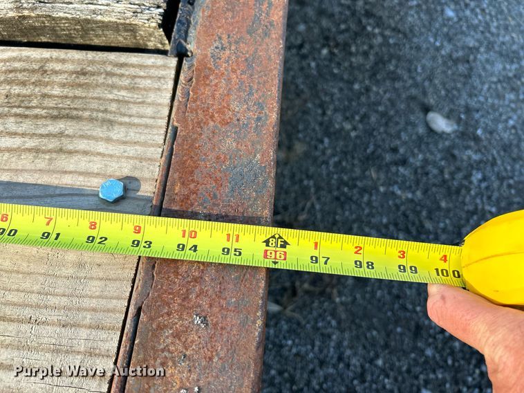 image for item NR9353 1966 Miller Tilt-Top  tilt deck equipment trailer