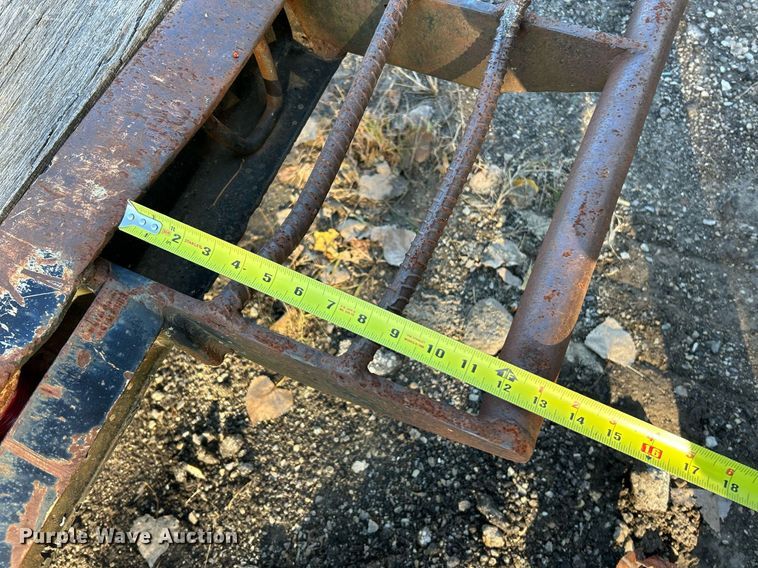 image for item NR9353 1966 Miller Tilt-Top  tilt deck equipment trailer