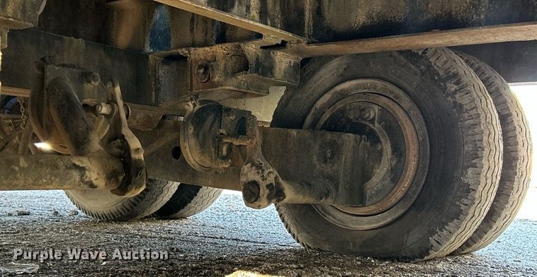 image for item NR9353 1966 Miller Tilt-Top  tilt deck equipment trailer