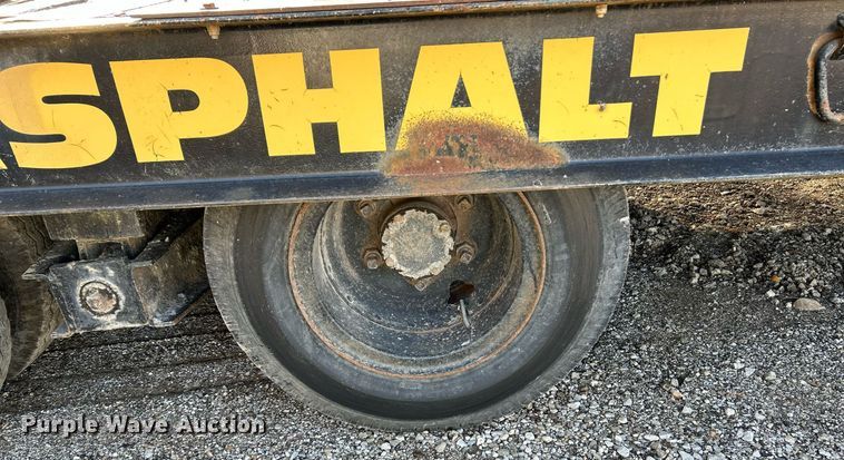 image for item NR9353 1966 Miller Tilt-Top  tilt deck equipment trailer