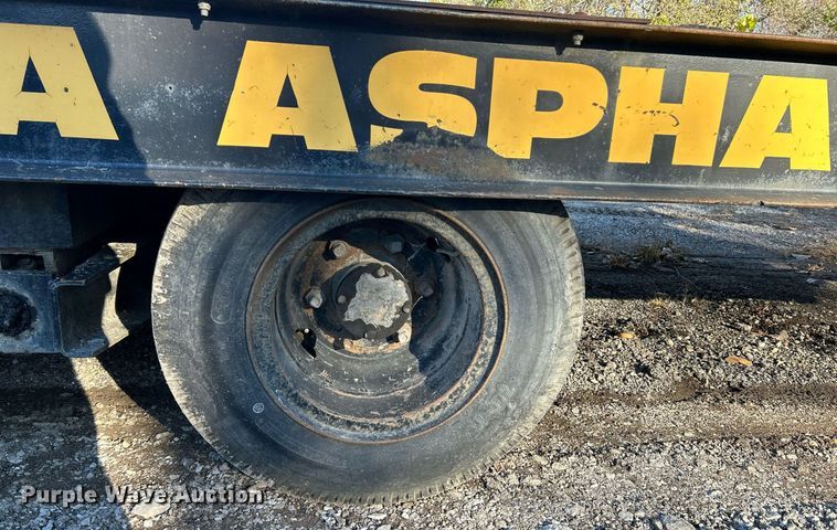 image for item NR9353 1966 Miller Tilt-Top  tilt deck equipment trailer