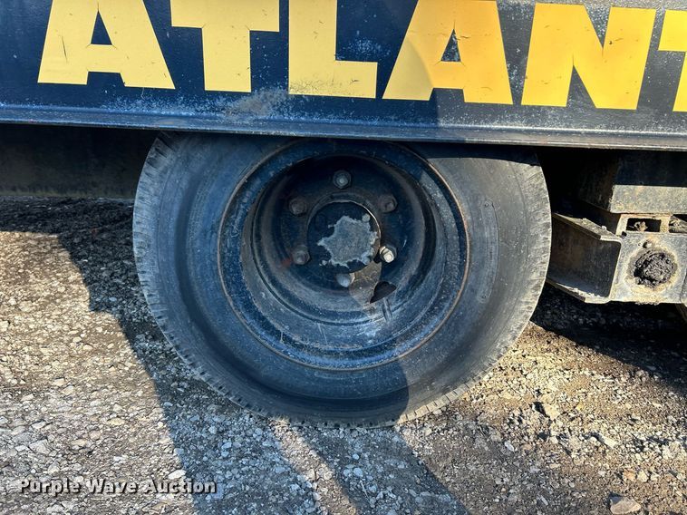 image for item NR9353 1966 Miller Tilt-Top  tilt deck equipment trailer