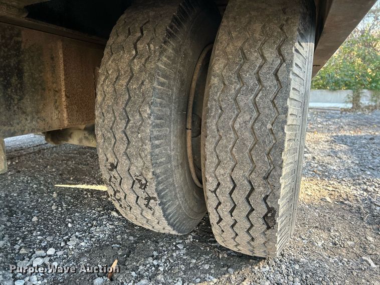 image for item NR9353 1966 Miller Tilt-Top  tilt deck equipment trailer