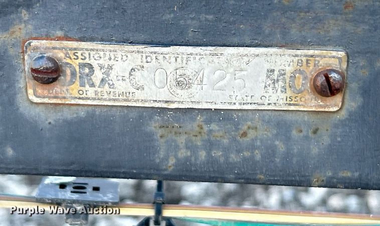 image for item NR9354 1983  utility trailer