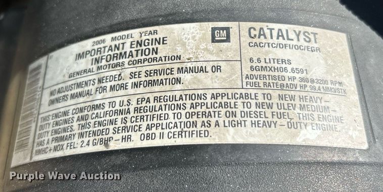 image for item NR9368 2006 Chevrolet Silverado 2500HD  Ext. Cab pickup truck