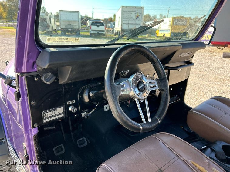 image for item NR9369 1979 Jeep Wrangler  SUV