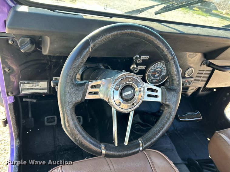 image for item NR9369 1979 Jeep Wrangler  SUV