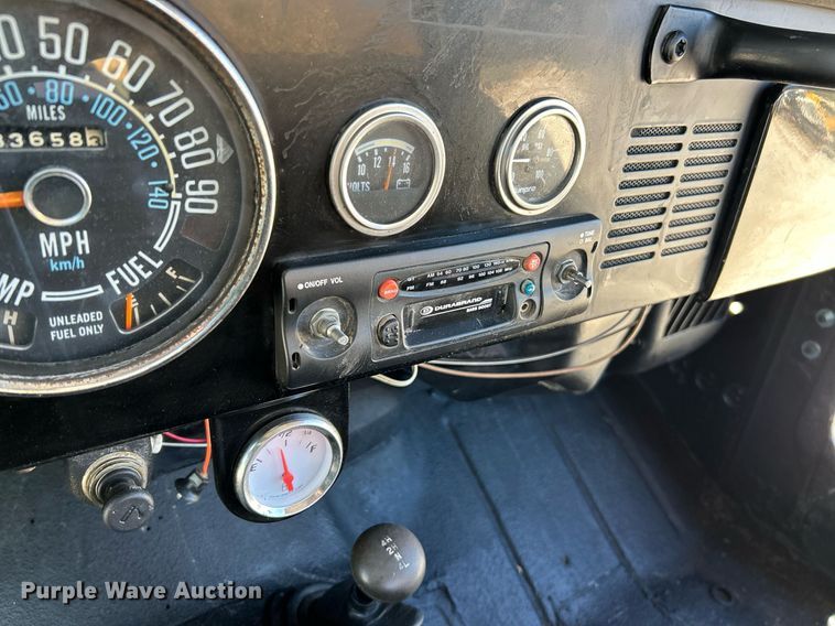 image for item NR9369 1979 Jeep Wrangler  SUV