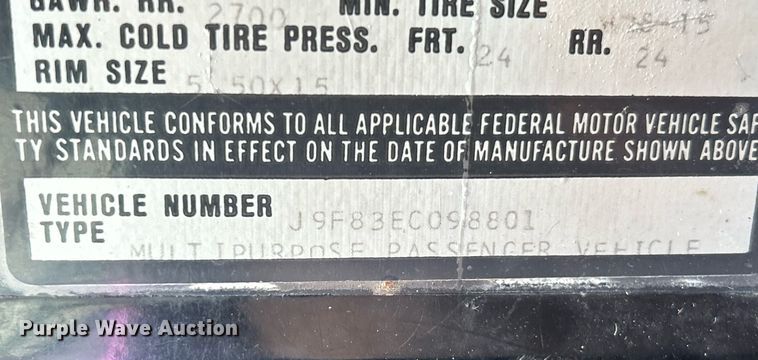 image for item NR9369 1979 Jeep Wrangler  SUV