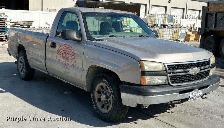 image for item NR9391 2007 Chevrolet Silverado 1500  pickup truck