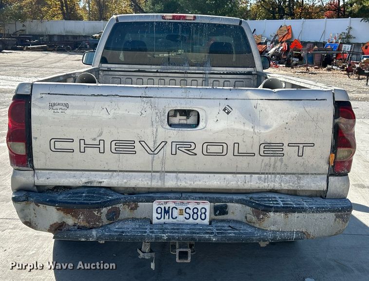 image for item NR9391 2007 Chevrolet Silverado 1500  pickup truck